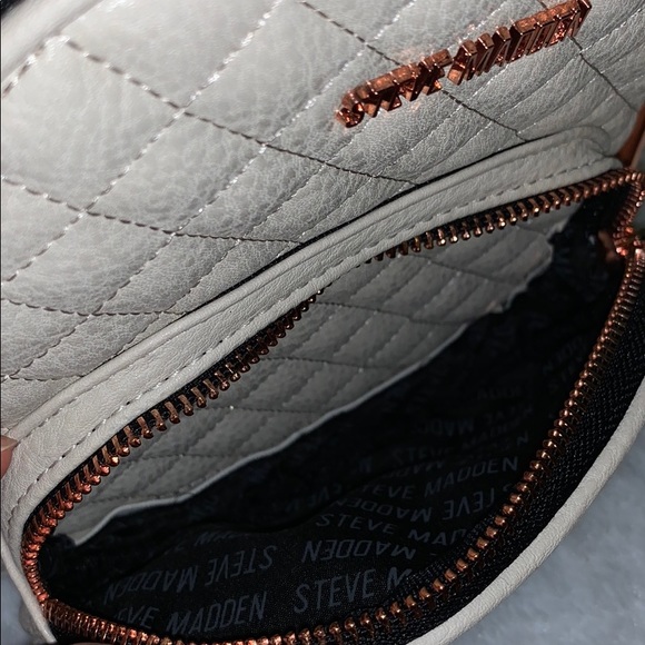 Steve Madden Beige Mini Backbag - Picture 3 of 5